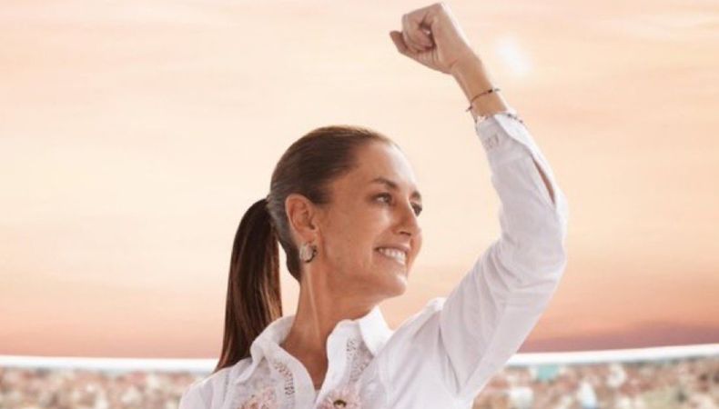 Mandatarios felicitan a Claudia Sheinbaum