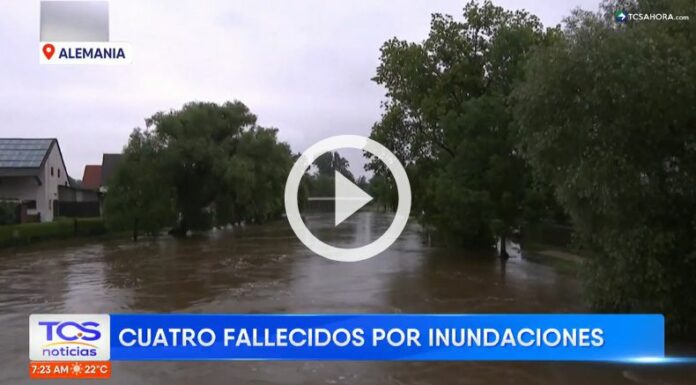 Fuertes lluvias e inundaciones dejan varios fallecidos en Alemania.