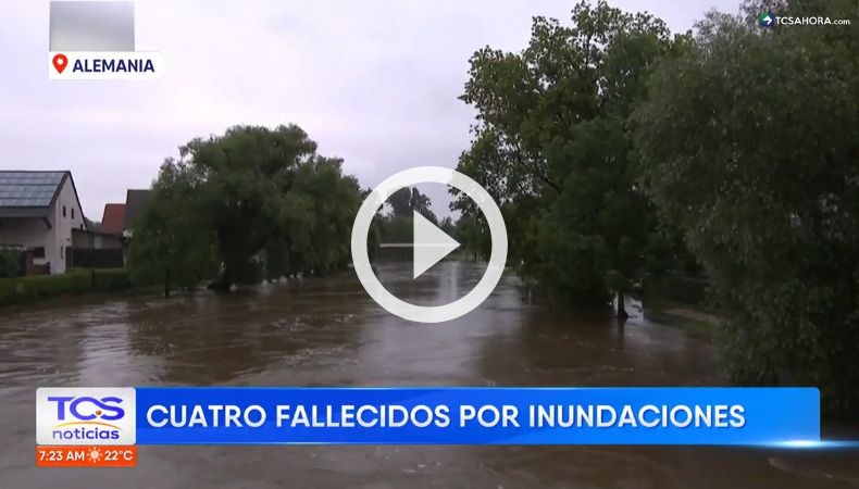 Fuertes lluvias e inundaciones dejan varios fallecidos en Alemania.