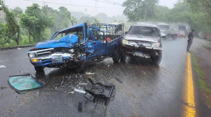 Ahora | Accidente en San Vicente deja varios lesionados