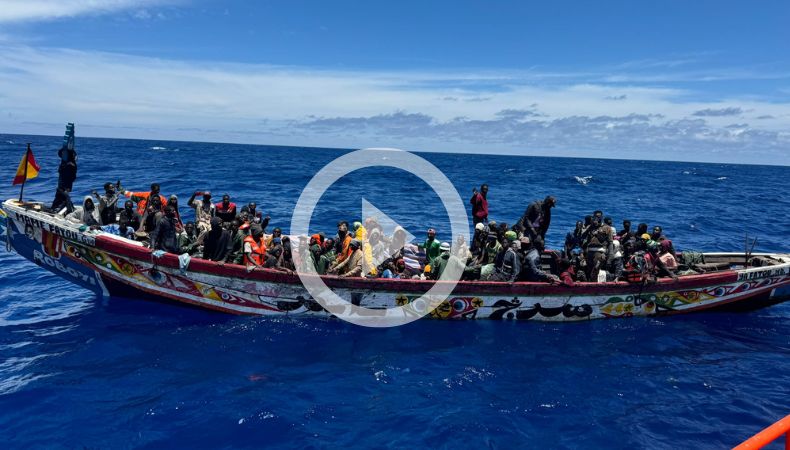Más de 500 migrantes fueron rescatados en las aguas de Canarias Más de 500 migrantes fueron rescatados en las aguas de Canarias