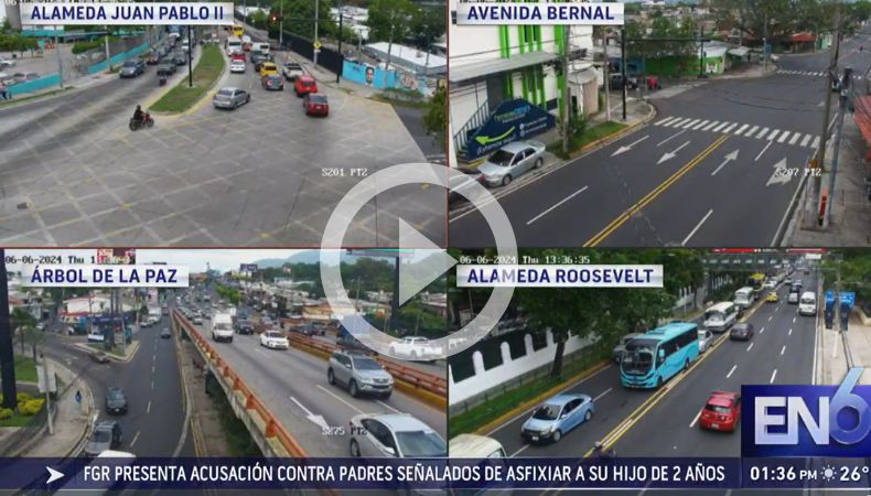 Ahora | Reporte del tráfico: 06 de junio