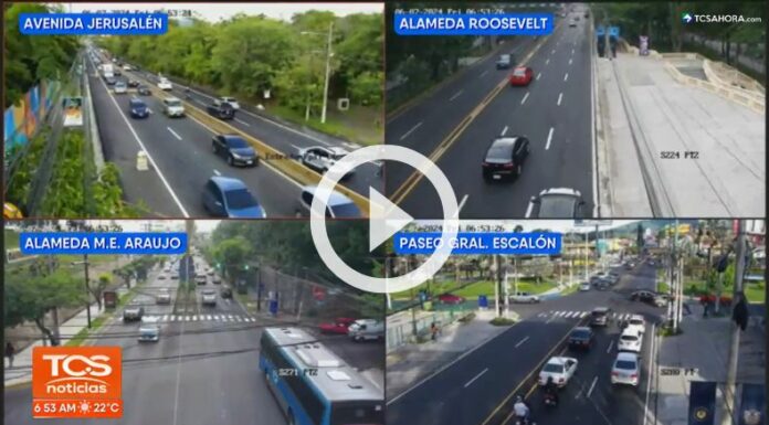 Reporte del tráfico: 07 de junio.