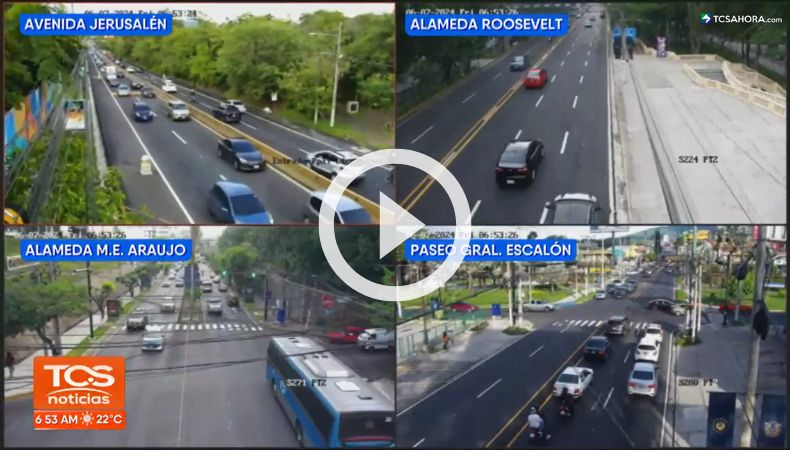 Reporte del tráfico: 07 de junio.