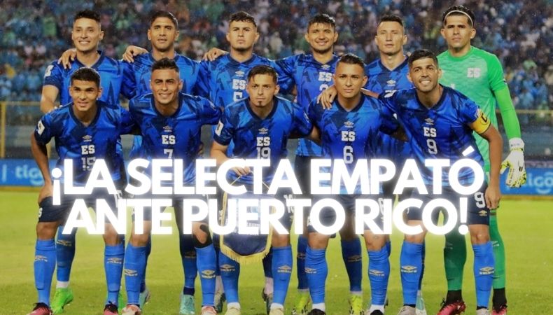 La Selecta empató ante Puerto Rico