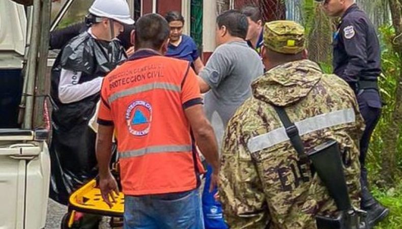 Brindan asistencia a personas afectadas por picaduras de abejas.