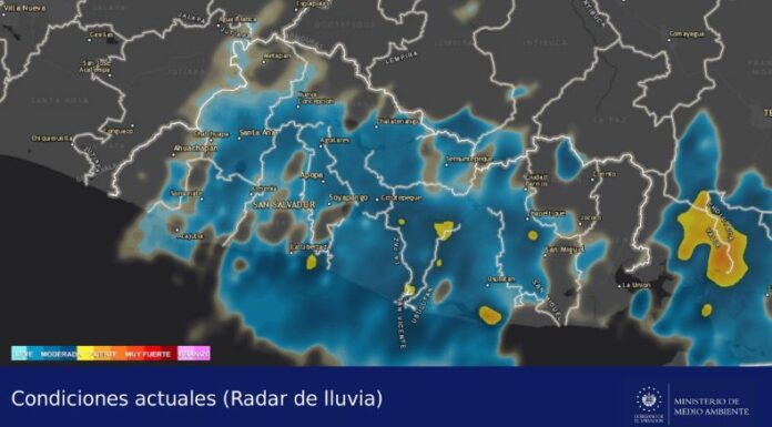 Registro de lluvias en el territorio nacional | 09 junio