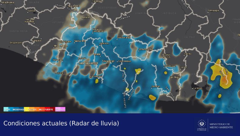 Registro de lluvias en el territorio nacional | 09 junio