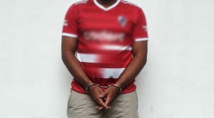 Capturan a presunto responsable de homicidio en Chalatenango.