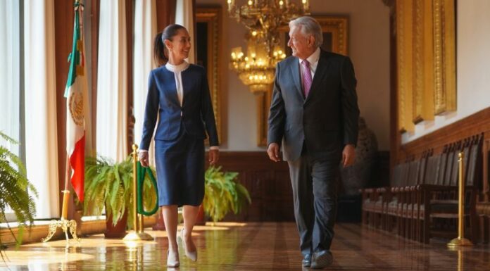 AMLO se reúne con Claudia Sheinbaum, presidenta electa