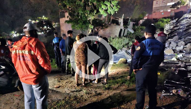 [Video] ¡Mal clima provoca el colapso de una iglesia en Honduras!