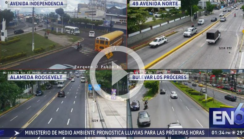 Ahora | Reporte del tráfico: 11 de junio