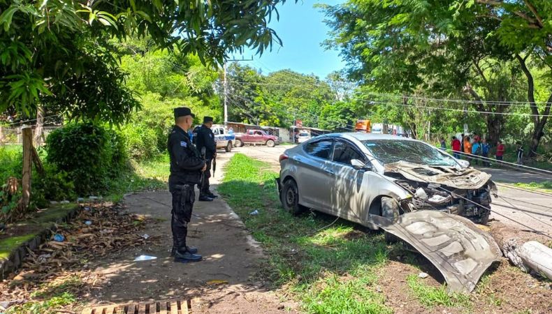 Accidente de tránsito deja un fallecido en la carretera hacia Metapán.