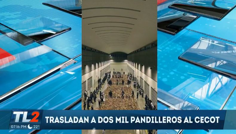 Nayib Bukele anunció traslado de pandilleros al CECOT