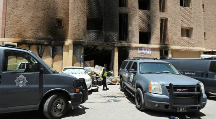 Incendio en Kuwait deja más de 40 fallecidos