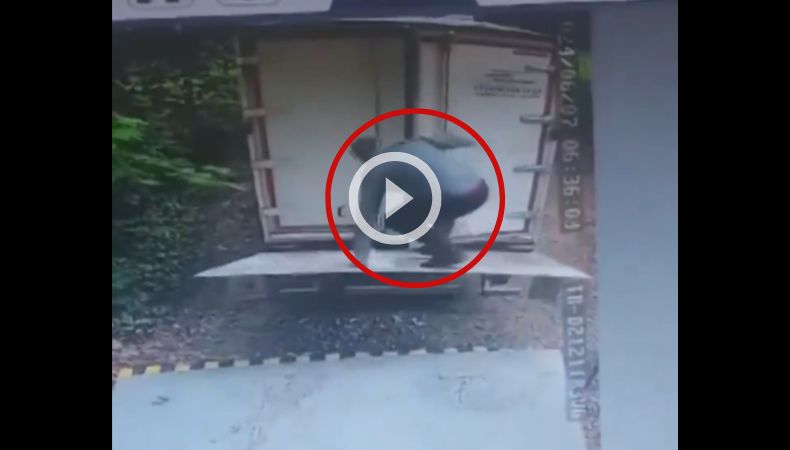 Hombre muere aplastado