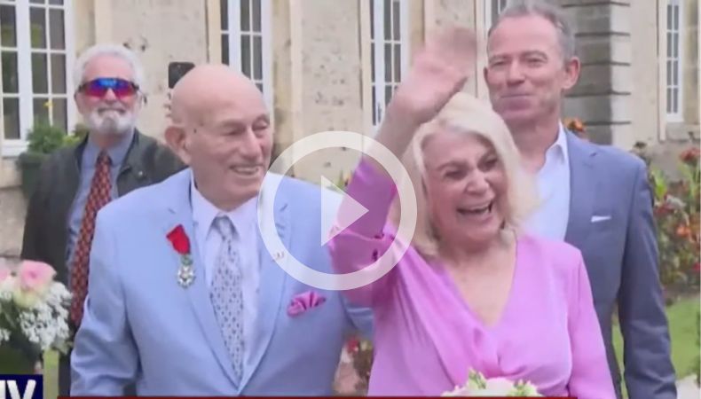 [Video] Para el amor no hay límite: Hombre se casa a los 100 años