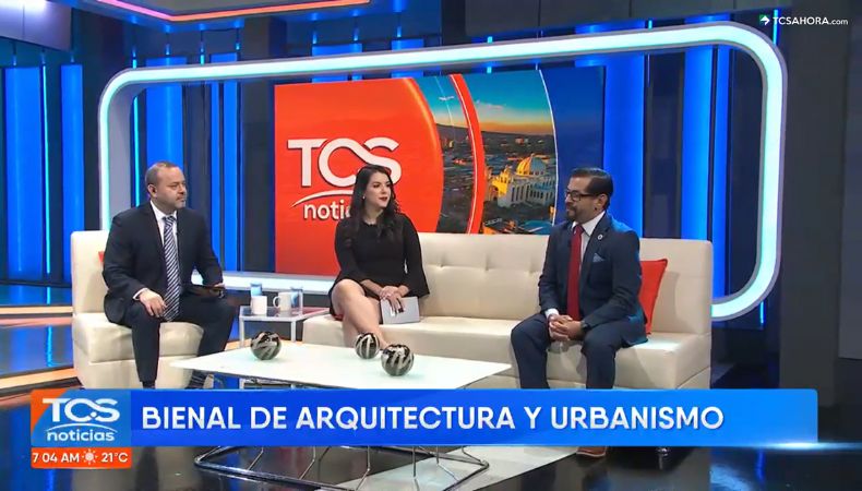 Colegio de Arquitectos invita a la Bienal de Arquitectura y Urbanismo.