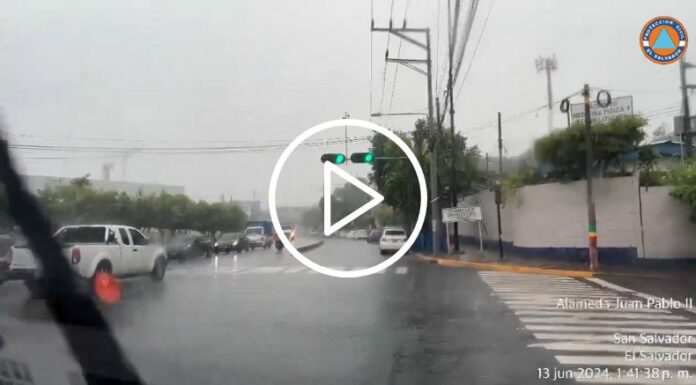 Lluvias en diferentes puntos del país | 13 de junio