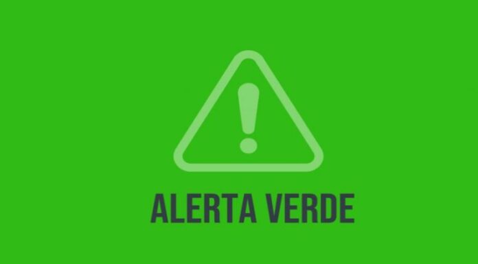 Protección Civil emitió alerta verde por lluvias en el país