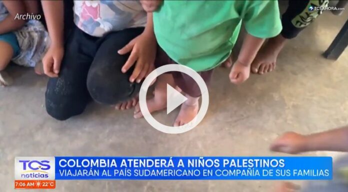 Colombia atenderá a niños palestinos afectados por el conflicto Israel-Gaza
