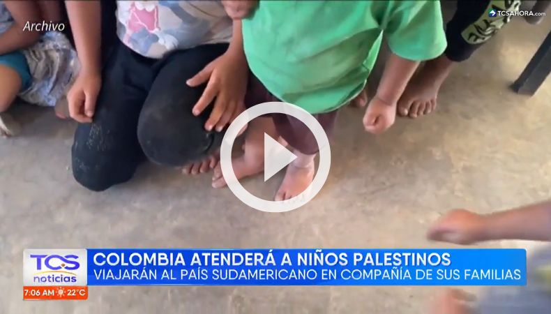 Colombia atenderá a niños palestinos afectados por el conflicto Israel-Gaza