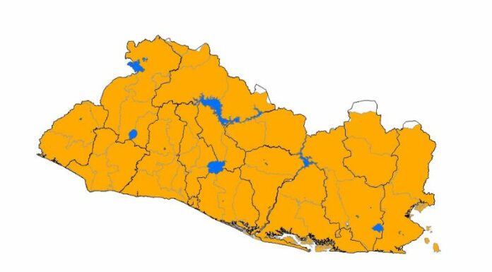 El Salvador activa alerta naranja a nivel nacional