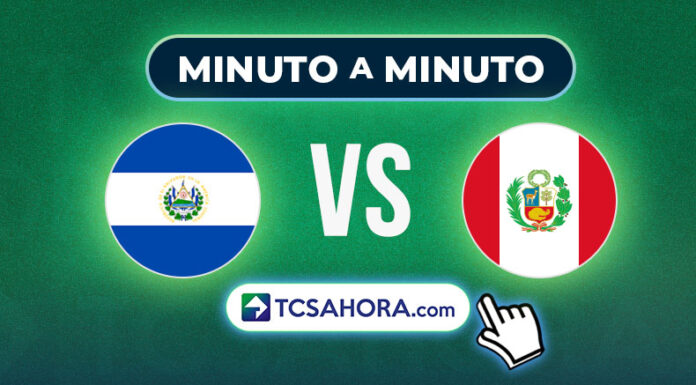 El Salvador se enfrenta ante Perú en un partido amistoso.
