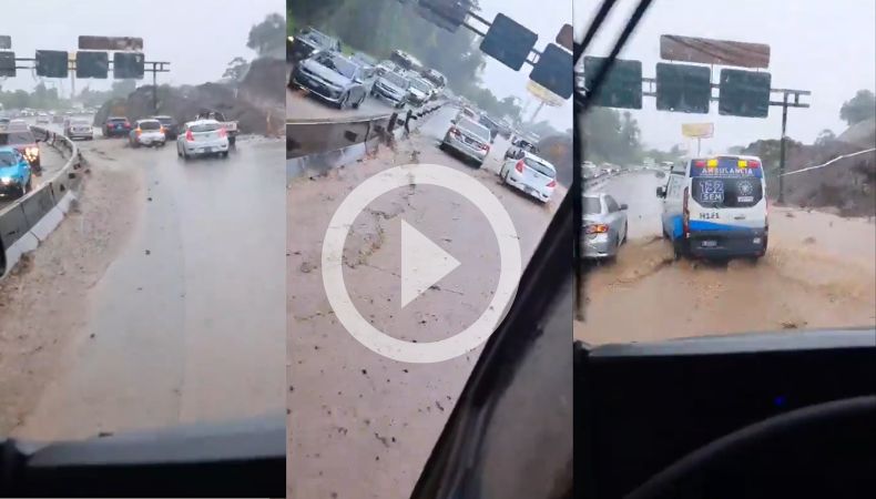 Ahora | Los Chorros un punto crítico con la presencia de lluvias