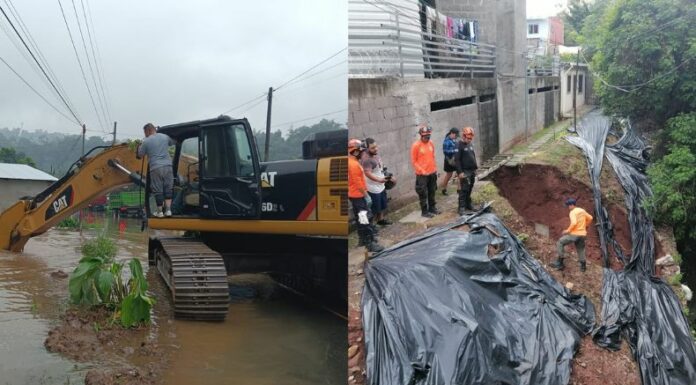 Persisten las lluvias y estragos en Guatemala y Honduras