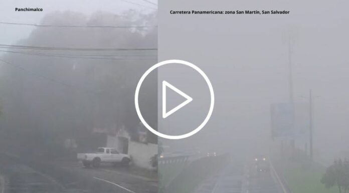 Neblina en diversas carreteras del país