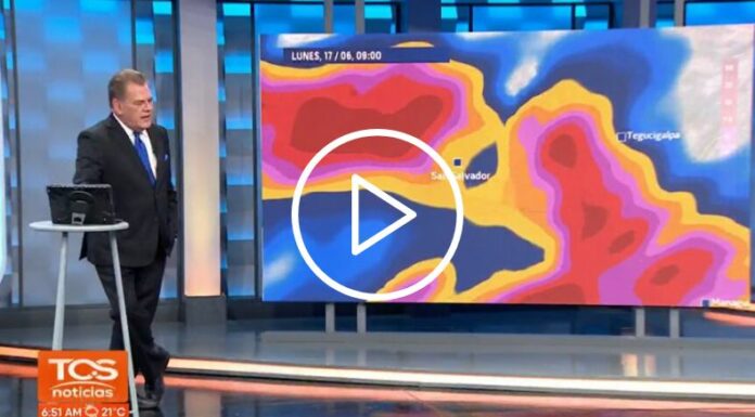 El ingeniero Moisés Urbina, nuestro experto en meteorología de TCS, nos brindó una actualización sobre las condiciones climáticas.