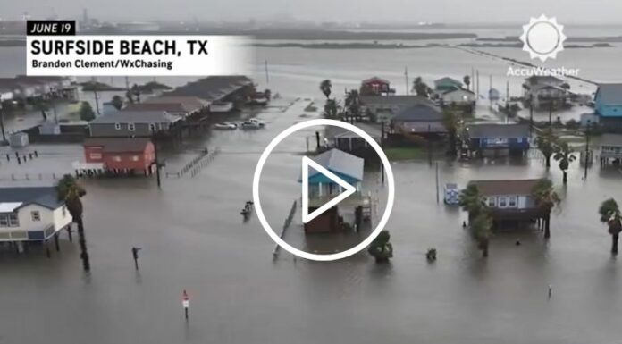 Inundaciones en Texas por llegada de 