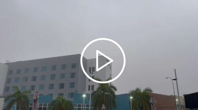 Neblina sobre Antiguo Cuscatlán