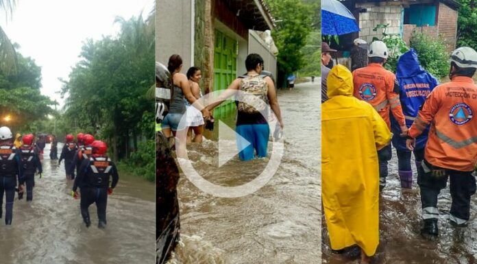 Continúan evacuaciones por lluvias : 20 de junio
