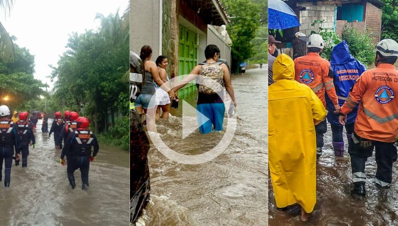 Continúan evacuaciones por lluvias : 20 de junio