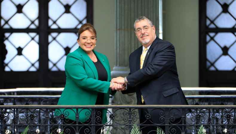 Guatemala y Honduras buscan acuerdos en diversos temas