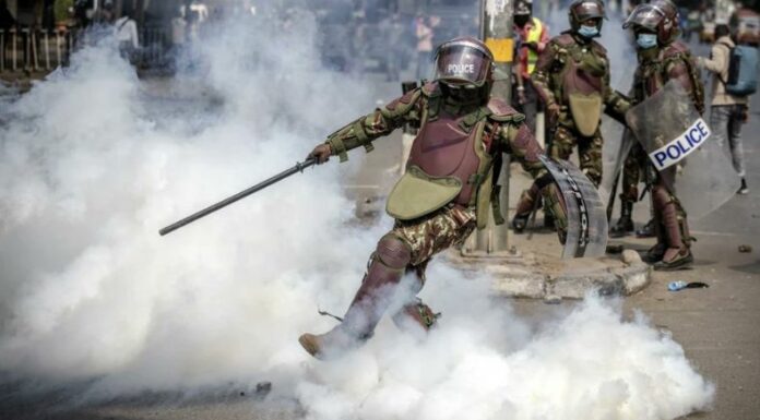 Protestas en Kenia