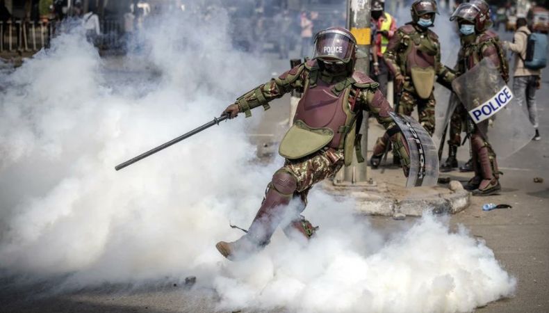 Protestas en Kenia