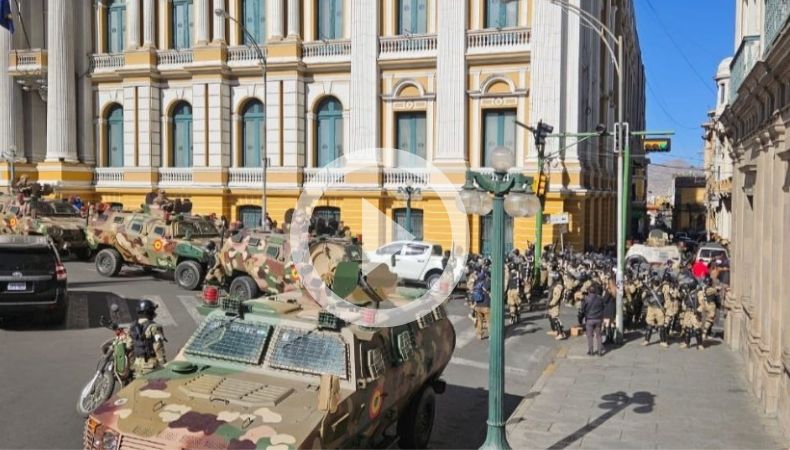 Presidente de Bolivia denuncia posible levantamiento militar
