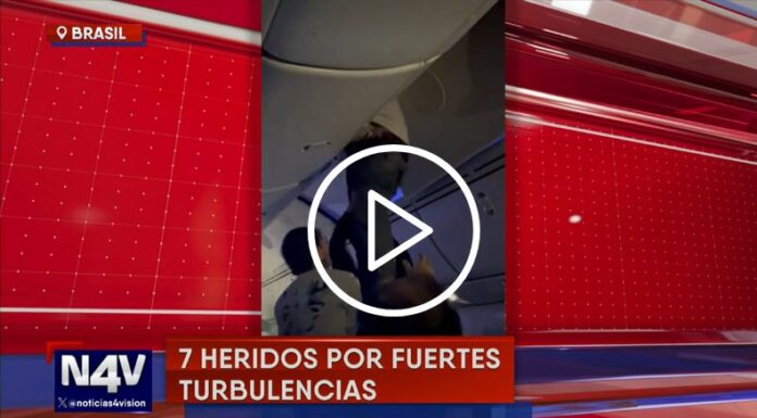 Turbulencias causaron lesionadas en un vuelo de España a Montevideo