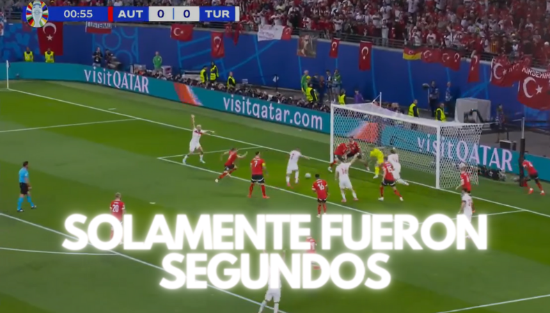 Este fue el gol más rápido de la Eurocopa