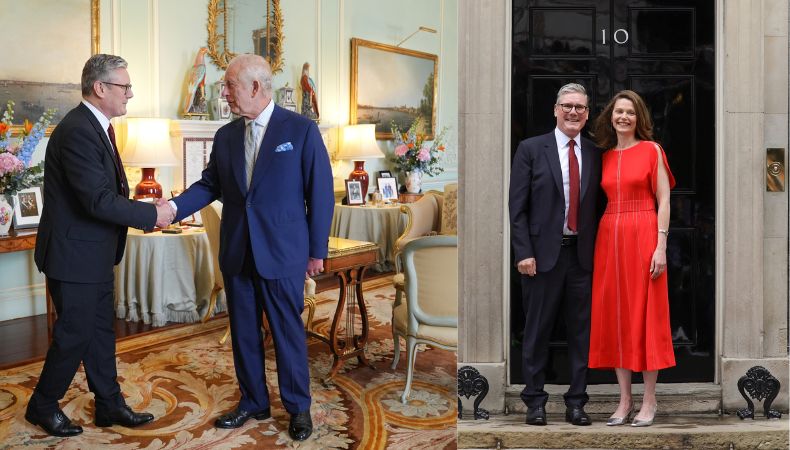 Rey Carlos nombra primer ministro de Reino Unido a Keir Starmer