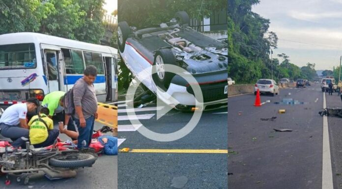 Accidentes de tránsito: 05 de julio de 2024