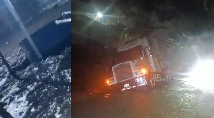 Capital de Guatemala inundada por las últimas lluvias