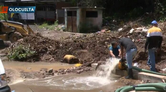 Inundaciones en colonia Montelimar