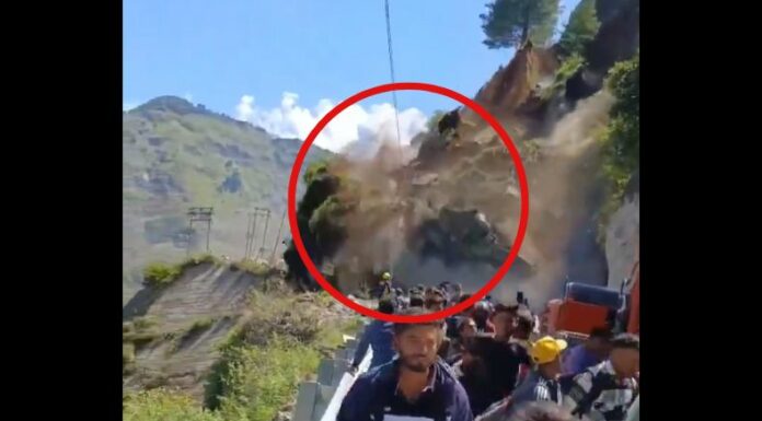 Deslizamiento de tierra en la India