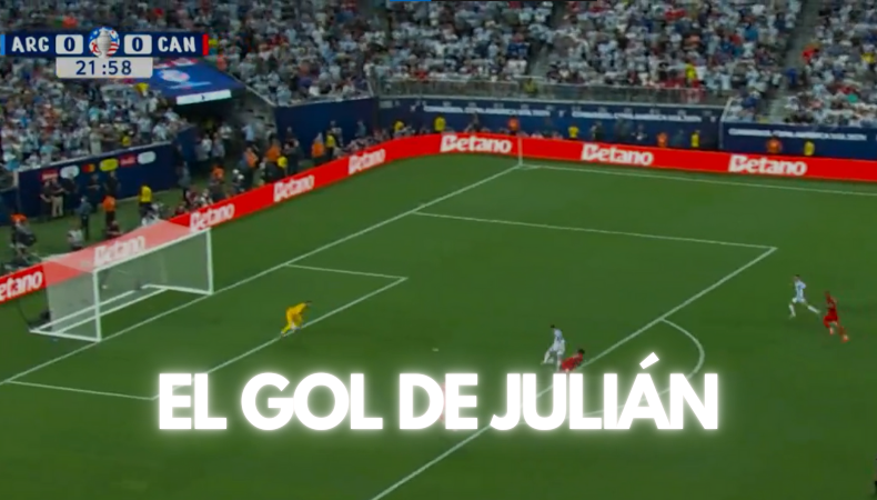 Julián Álvarez está metiendo a Argentina en la final