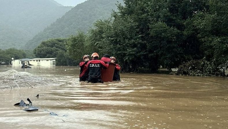 Corea del Sur: Fuertes lluvias contabilizan fallecidos y evacuados