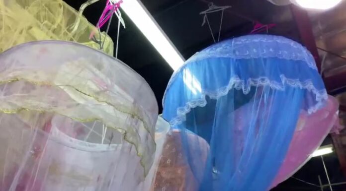 ¡Aumenta venta de mosquiteros, por los casos de dengue!